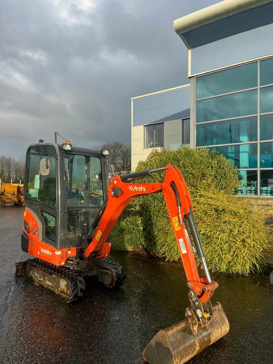 Kubota Kx018-4 1200hours