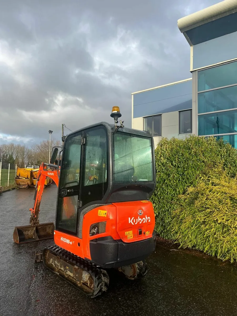 Kubota Kx018-4 1200hours 6