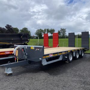 NEW JPM Low Loader Beavertail Triple Axle Trailer For Sale – Dumper Spares Ireland